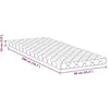 Image de vidaXL, Matelas, Erica (Noyau de mousse, 90 x 200 cm)