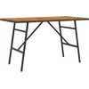Image de vidaXL, Table de jardin + table de balcon, Eduardo (110 x 55 x 61.50 cm)