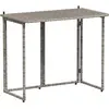 Image de vidaXL, Table de jardin + table de balcon, Camilo (90 x 51 x 75 cm)