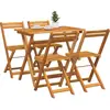 Image de vidaXL, Table de jardin + table de balcon, River (90 x 55 x 75 cm)