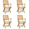 Image de vidaXL, Chaises de jardin, Domenico with armrest