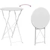 Image de vidaXL, Table de jardin + table de balcon, Table de bistrot (50 x 71 cm)