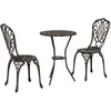 Image de vidaXL, Table de jardin + table de balcon, Garten Bistro Set (53 x 70.50 cm)