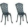 Image de vidaXL, Chaises de jardin, Amber