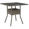 Image de vidaXL, Table de jardin + table de balcon, Patricia (80 x 80 x 75 cm)