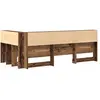 Image de vidaXL, Lit : accessoires, Aufbewahrungskopfteil (92.50 x 207.50 x 76.50 cm)