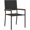 Image de vidaXL, Chaises de jardin, Misael