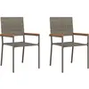 Image de vidaXL, Chaises de jardin, Misael