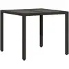 Image de vidaXL, Table de jardin + table de balcon, Nea (90 x 90 x 75 cm)