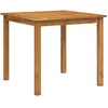 Image de vidaXL, Table de jardin + table de balcon, Susan (85 x 85 x 74 cm)