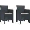 Image de vidaXL, Chaises de jardin, Jefferson
