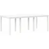 Image de vidaXL, Table de jardin + table de balcon, Halle (200 x 100 x 73 cm)
