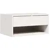Image de vidaXL, Table de chevet, Nachttisch (50 x 32.50 x 24 cm)