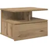 Image de vidaXL, Table de chevet, Schwebender Nachttisch (31 x 40 x 28 cm)