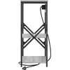 Image de vidaXL, Table de chevet, Table de chevet (41 x 31 x 76 cm)