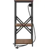 Image de vidaXL, Table de chevet, Table de chevet (41 x 31 x 76 cm)