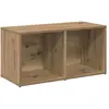 Image de vidaXL, Meuble TV, Wandschrankset (35 x 37 x 72 cm)