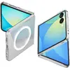 Image de Spigen AirSkin Mag MagSafe Case für Samsung Galaxy Z Flip 7 - Klar und Weiss (Samsung Galaxy Z Flip7), Coque pour téléphone portable, Transparent, Blanc