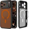 Image de Spigen Ultra Hybrid MagFit Frost (Apple iPhone 17 Pro Max), Coque pour téléphone portable, Noir, Orange