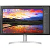Image de LG 32UN650P-W (3840 x 2160 pixels, 31.50"), Moniteur, Argent, Noir