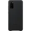 Image de Samsung Leather Cover (Samsung Galaxy S20), Coque pour téléphone portable, Noir