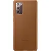 Image de Samsung Leather Cover (Samsung Galaxy Note 20), Coque pour téléphone portable, Marron