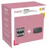 Image de Pack Ecouteurs intra-auriculaires sans fil Samsung Galaxy Buds 3 avec réduction de bruit Argent + Chargeur sans fil rapide 15 W Graphite