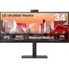 Image de LG UltraWide 34BA85QE-B (3440 x 1440 pixels, 34"), Moniteur, Noir