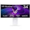 Image de Ecran PC Gaming LG UltraGear OLED 34GX90SA-W 34" Incurvé 240 Hz WQHD Blanc