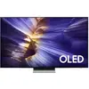 Image de Samsung QE48S90FAE (48", S90F, OLED, 4K, 2025), TV, Argent, Noir