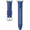 Image de Samsung Hybrid (40 mm, Caoutchouc nitrile à l'intérieur, Cuir écologique à l'extérieur), Sangles de montre, Bleu