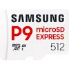 Image de Samsung P9 Express (512 Go, microSD Express, microSDXC, U3, UHS-I), Carte mémoire, Blanc