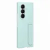 Image de Pack coque en silicone Vert d'eau et film pour Samsung Galaxy Z Fold 7