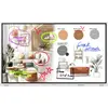 Image de Samsung Smart Signage Flip WMFX (3840 x 2160 pixels, 85"), Affichage dynamique, Gris, Blanc
