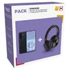 Image de Pack Smartphone Samsung Galaxy A57 5G Nano SIM 128 Go 6.7" Bleu + Casque Bluetooth Noir