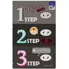 Image de Holika Holika, Masque pour le visage, Pig Nose Clear Black Head 3 Step Kit Strong (90 g)