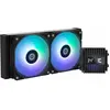 Image de Zalman ALPHA2 24 Black CPU Liquid Coole, Refroidissement liquide CPU, Multicolore, Noir