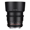 Image de Objectif reflex vidéo Samyang VDSLR 85mm T1.5 MK2 Noir pour Canon EF