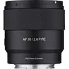 Image de Samyang Objectif De L´appareil Photo Af 16 Mm F2.8 P Sony E