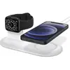 Image de Spigen Magfit Duo Apple Magsafe & Watch Charger Stand (5 W), Chargeur sans fil, Blanc