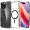 Image de Spigen Ultra Hybrid MAG iPhone 16 Pro Max MagSafe graphite ACS07999 (Apple iPhone 16 Pro Max), Coque pour téléphone portable, Transparent, Gris