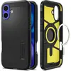 Image de Spigen Tough Armor MAG iPhone 16 Plus MagSafe czarny/black ACS08085 (Apple iPhone 16 Plus), Coque pour téléphone portable, Noir