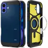Image de Spigen Tough Armor MAG iPhone 16 MagSafe bleu marine ACS08217 (Apple iPhone 16), Coque pour téléphone portable, Bleu