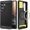 Image de Spigen Étui Rugged Armor MagFit (Samsung Galaxy S25 Ultra), Coque pour téléphone portable, Noir