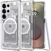 Image de Spigen Ultra Hybrid Mag (Samsung Galaxy S25 Ultra), Coque pour téléphone portable, Blanc, Transparent