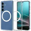 Image de Spigen Ultra Hybrid Magfit (Samsung Galaxy S25), Coque pour téléphone portable, Blanc, Transparent
