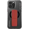 Image de Skinarma case Axon iPhone 16 Pro 6.3" Magnetic Charging + Grip Stand black (Apple iPhone 16 Pro), Coque pour téléphone portable, Noir