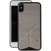 Image de Uniq Étui unique pour Transforma Ligne iPhone X (Apple iPhone X, Apple iPhone XS), Coque pour téléphone portable, Gris