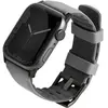 Image de Uniq pasek Linus Apple Watch Series 4/5/6/7/8/SE/SE2 38/40/41mm. Airosoft Silicone szary/chalk grey (38 mm, 40 mm, 41 mm, Matières plastiques, Silicone), Sangles de montre, Gris