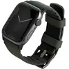 Image de Uniq pasek Linus Apple Watch Series 4/5/6/7/8/SE/SE2/Ultra 42/44/45mm. Airosoft Silicone zielony/mos (42 mm, 44 mm, 45 mm, Matières plastiques, Silicone), Sangles de montre, Vert